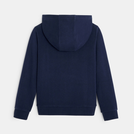Avis Sweat à capuche Cap ou pas cap bleu garçon OKAIDI 4