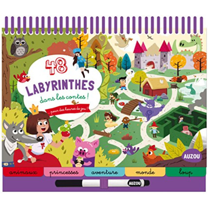 Avis Livre d'activités 48 labyrinthes dans les contes-editions-auzou EDITIONS AUZOU 1
