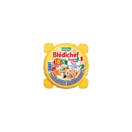 Avis BLEDICHEF Risotto de petits légumes et poulet 260 g dès 18 mois Blédina 1