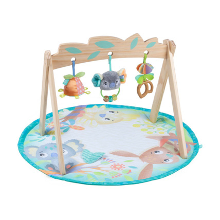 Avis Tapis d'éveil avec arche en bois Fauna Friends Botanical PLAYGRO 1