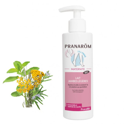 Avis Lait jambes légères Bio - Maternité Pranarōm 1