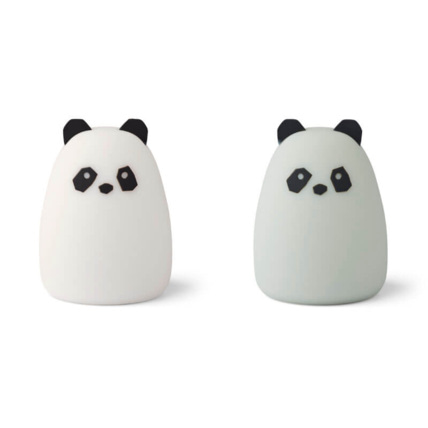Avis Lot de 2 veilleuses Callie - panda creme de la creme / dove blue LIEWOOD 1