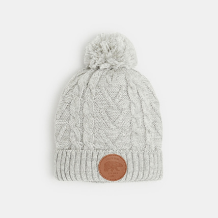 Avis Bonnet à pompon doublé polaire gris garçon OKAIDI 1