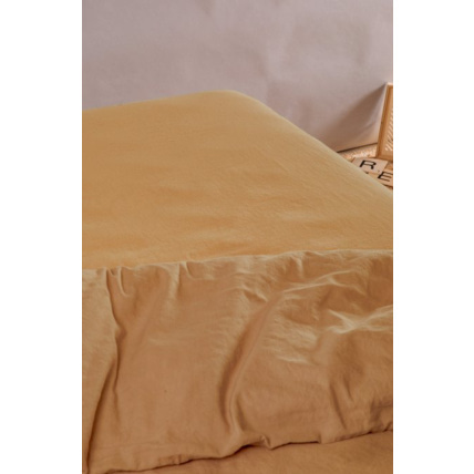 Avis Drap housse Satin de Coton Bio lavé 1 personne KADOLIS 1