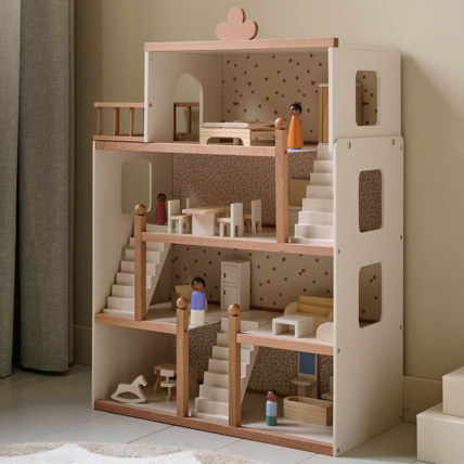 Avis Grande maison de poupées en bois Fleur Petite Amélie 6