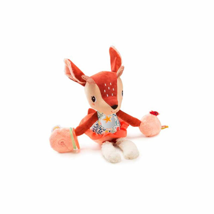 Avis Peluche multi-activités Stella le Faon Lilliputiens 1
