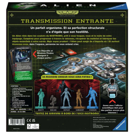 Avis Alien: le destin du Nostromo - de 10 ans RAVENSBURGER 2