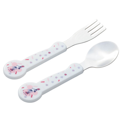 Avis Lot de 2 Couverts bébé Minnie Confettis DISNEY BABY 1