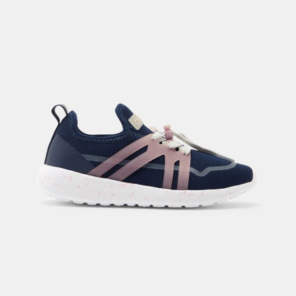 Baskets running en mesh lacets bleues fille OKAIDI Comparateur