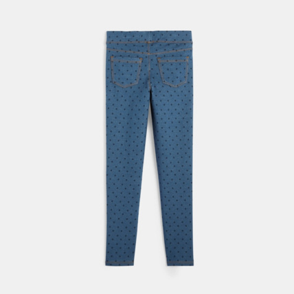 Avis Jegging imprimé bleu fille OKAIDI 2