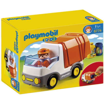 Avis Playmobil 1.2.3 - Le camion poubelle PLAYMOBIL 1