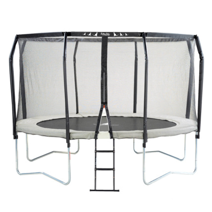 Avis Trampoline de jardin rond diam 366cm avec filet de sécurité + échelle - Famili 360 Kangui 1