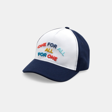 Avis Casquette "One for all, all for one" bleue garçon OKAIDI 2