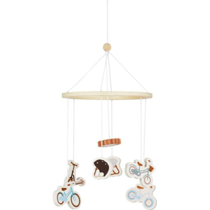 Avis Mobile en bois pour berceau Bicycles Cam Cam Copenhagen 1