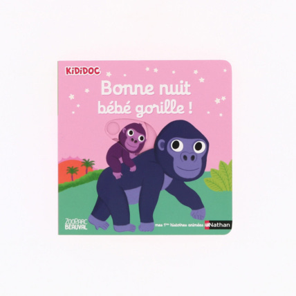Avis Livre Bonne nuit bébé gorille ! - Kididoc NATHAN 1