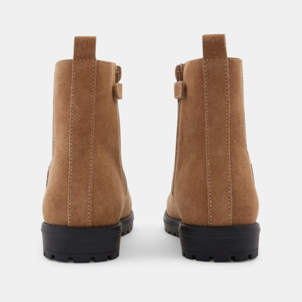Avis Boots chelsea à semelle crantée beige fille OKAIDI 4