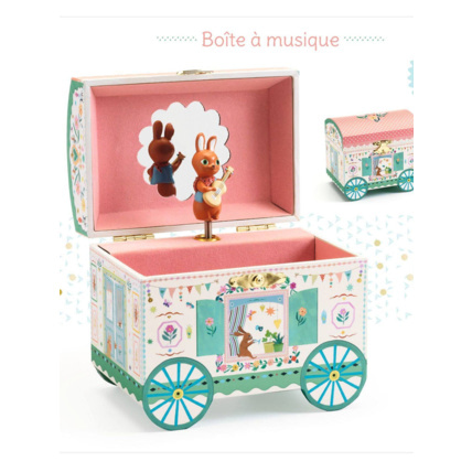 Avis Boite à musique Roulotte Enchantée DJECO 1