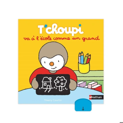 Avis Livre T'choupi va à l'école comme un grand NATHAN 1