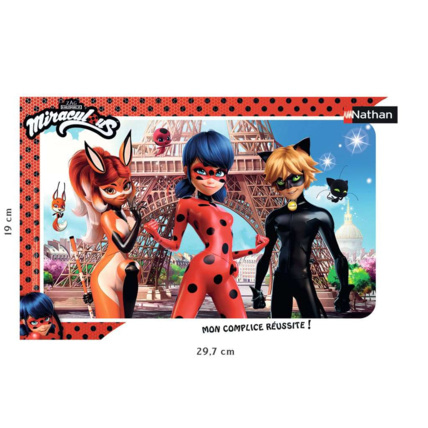 Avis Puzzle Ladybug, Chat Noir et Rena Rouge / Miraculous - de 3 ans RAVENSBURGER 2