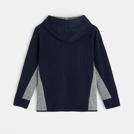 Avis Sweat-shirt à capuche bleu garçon OKAIDI 2