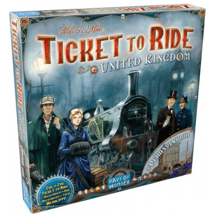 Avis Aventuriers du Rail extension Royaume-Uni Pennsylvanie Days of Wonder 1