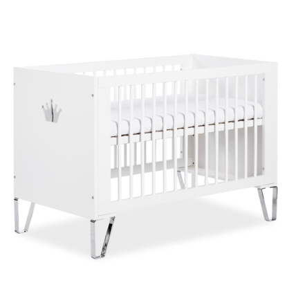 Avis Lit bébé évolutif avec pieds en métal et miroir BLANKA LITTLE SKY BY KLUPS 1