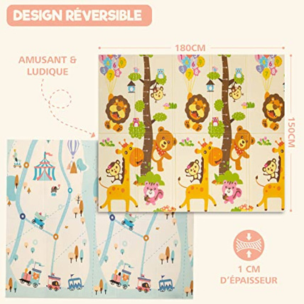 Avis Tapis de jeu pour bébé SWEETY FOX 9