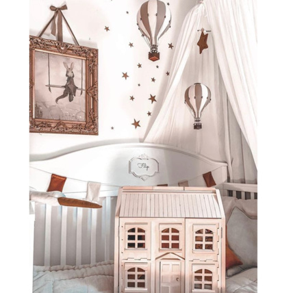 Avis Montgolfière décorative - Gris clair Sevira Kids 4