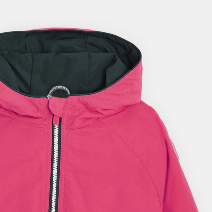 Avis Blouson doublé déperlant rose fille OKAIDI 4