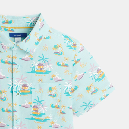 Avis Chemise imprimée manches courtes garçon OKAIDI 3