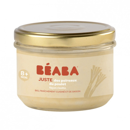 Avis Juste une purée de poireaux et poulet façon risotto BÉABA 1