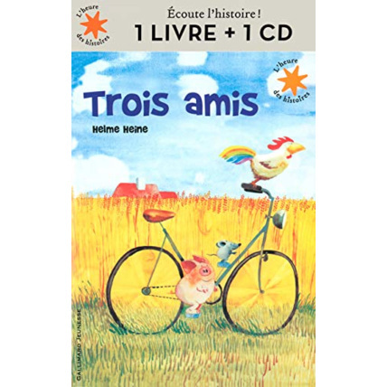 Avis Livre Trois Amis Liv-Cd GALLIMARD JEUNESSE 1