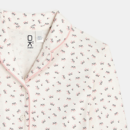 Avis Pyjama en flanelle imprimée rose fille OKAIDI 2