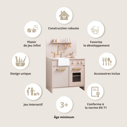 Avis Cuisine en bois enfant Petite Amélie 5