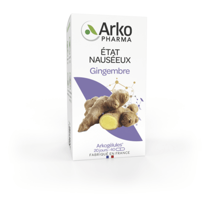 Avis Boite de gingembre bio Arkogelules ARKOPHARMA 1