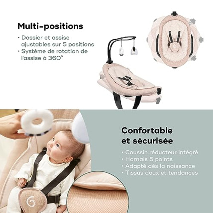 Avis Balancelle électrique connectée Swoon Evolution Connect Babymoov 5