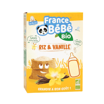 Avis Céréales Riz Vanille sans gluten - 200g - A partir de 4 mois FRANCE BEBE BIO 1