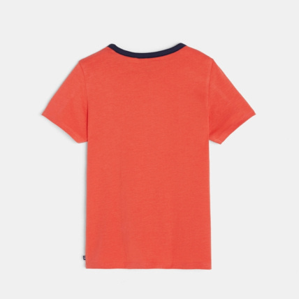 Avis T-shirt à message rouge garçon OKAIDI 3