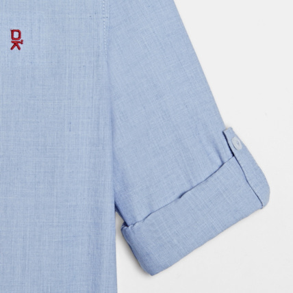 Avis Chemise Oxford bleue garçon OKAIDI 4