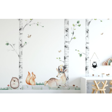 Avis Stickers biche, écureuil et hérisson Mon Lit Cabane 3