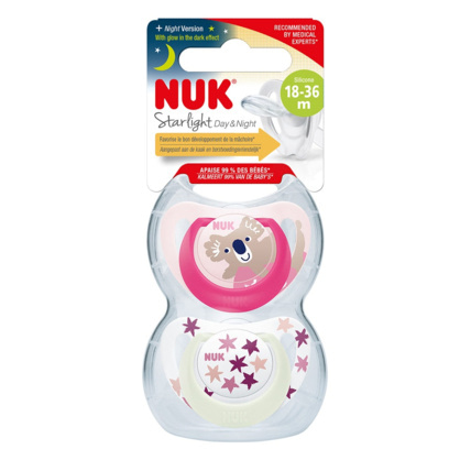 Avis Sucettes physiologiques Starlight NUK 8