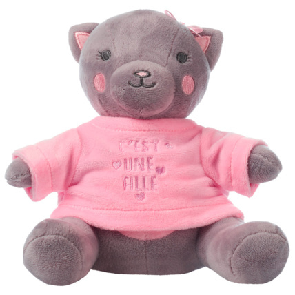 Avis Habillage pour peluche annonce de naissance "c'est une fille" Prémaman 1