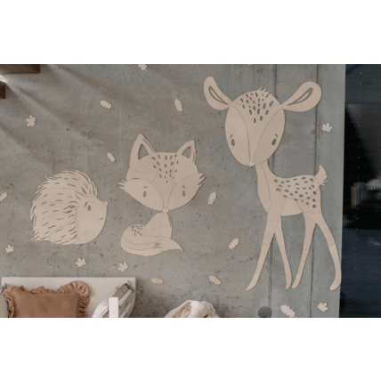Avis Décoration murale - Renard en bois Mon Lit Cabane 3