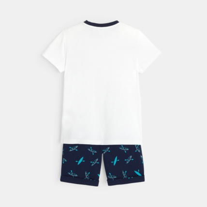 Avis Pyjama short vacances blanc garçon OKAIDI 4
