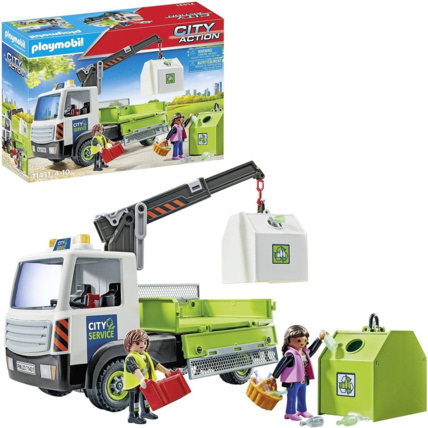 Avis Camion-grue de recyclage de verre PLAYMOBIL 2