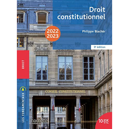 Avis Fondamentaux - Droit constitutionnel 2022-2023 Hachette Éducation 1