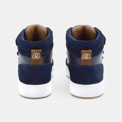 Avis Baskets mix matière à scratchs bleues garçon OKAIDI 4