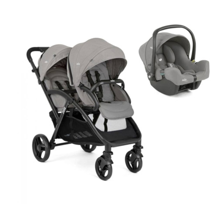 Avis Poussette duo evalite double + siège auto i-snug 2 Joie 1