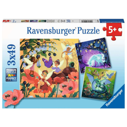 Avis Puzzle Licorne, dragon et fée - de 5 ans RAVENSBURGER 1