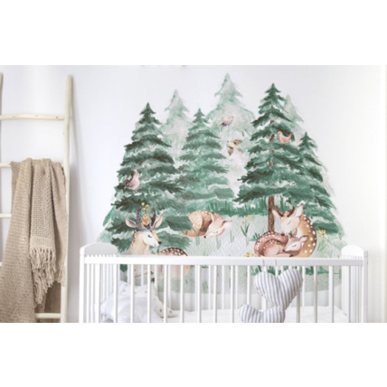 Avis Stickers forêt et biches Mon Lit Cabane 2
